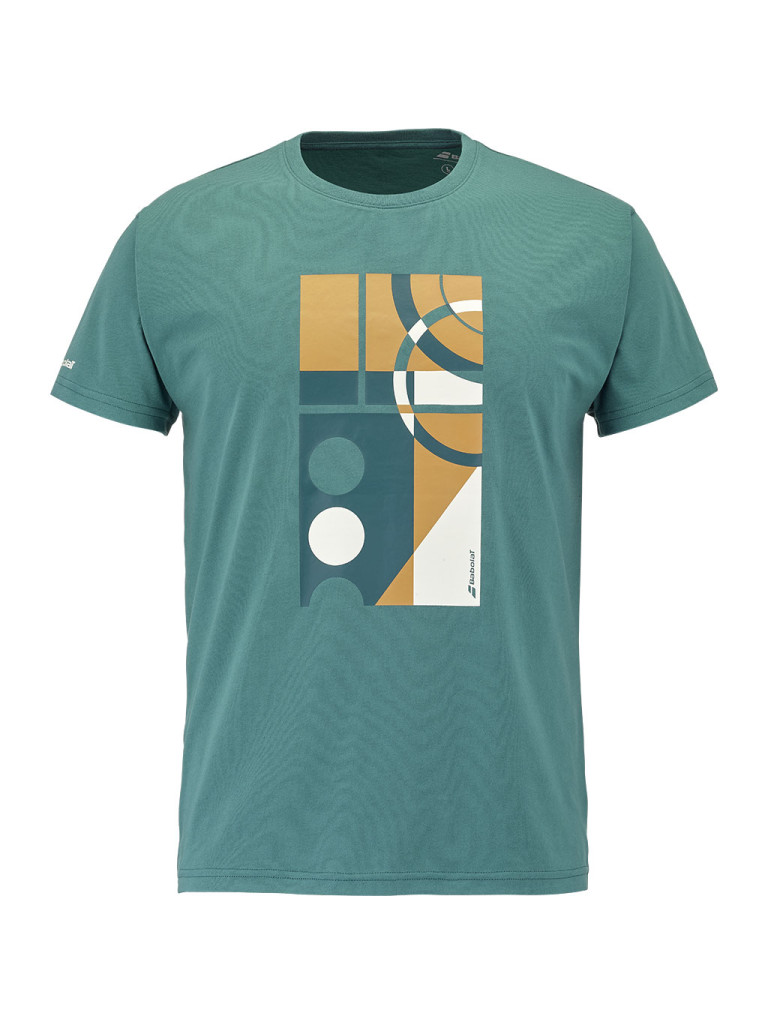 Тениска Babolat Exercise Message Tee North Sea