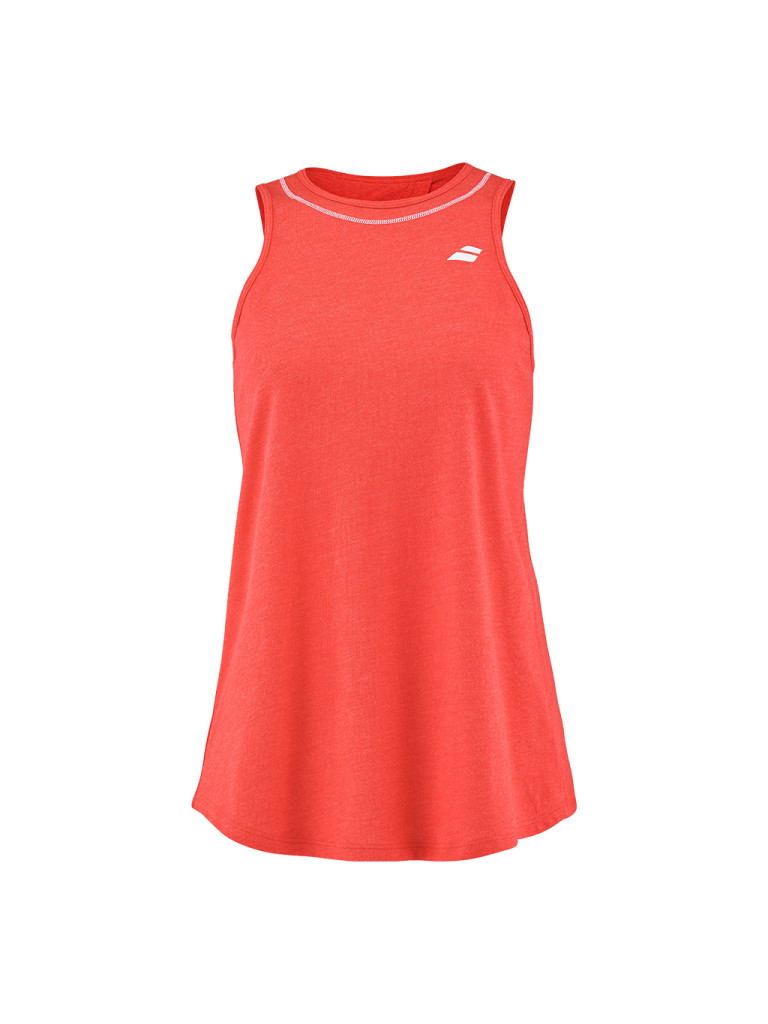 Дамски потник Babolat Exercise Cotton Tank W Poppy Red