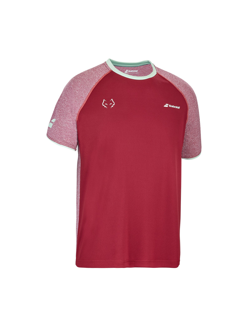 Babolat CREW NECK TEE LEBRON RED DAHLIA мъжка тениска