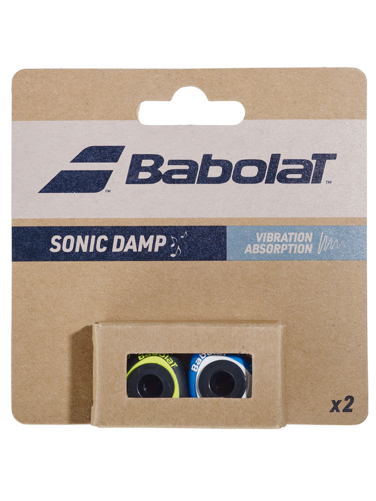 Антивибратори Babolat Sonic Damp X2, сини/жълти