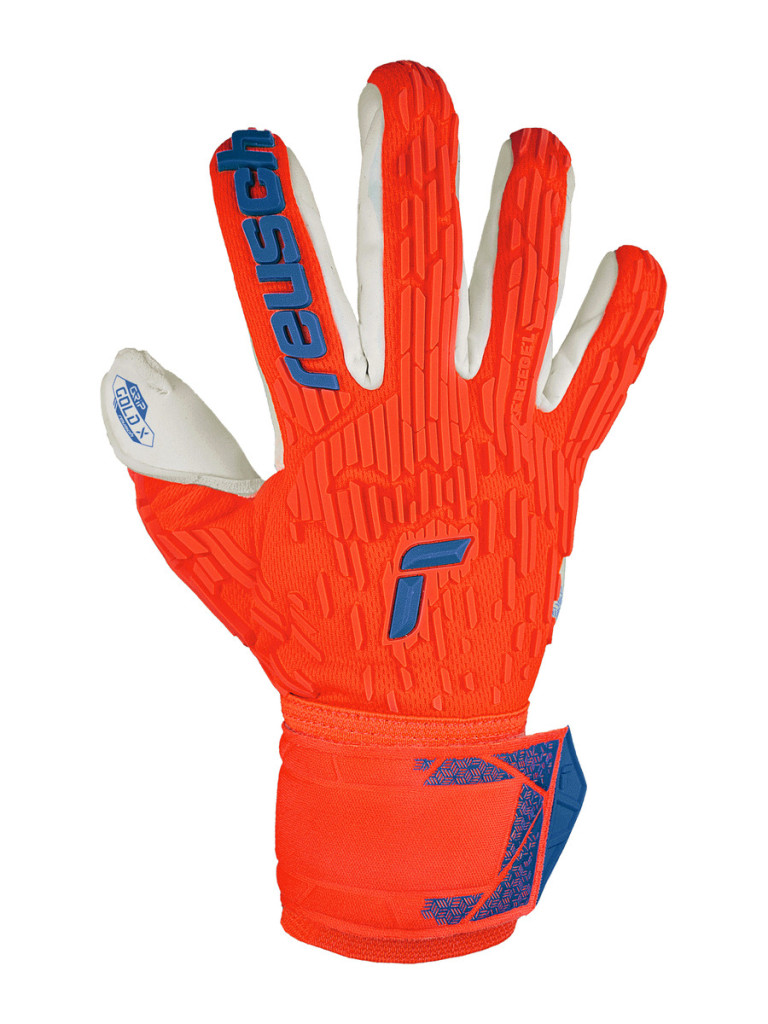 Вратарски ръкавици Reusch Attrakt Gold X Freegel 2024 - Orange-Blue