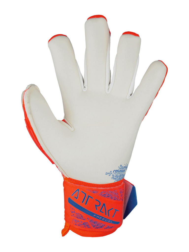 Вратарски ръкавици Reusch Attrakt Gold X Freegel 2024 - Orange-Blue