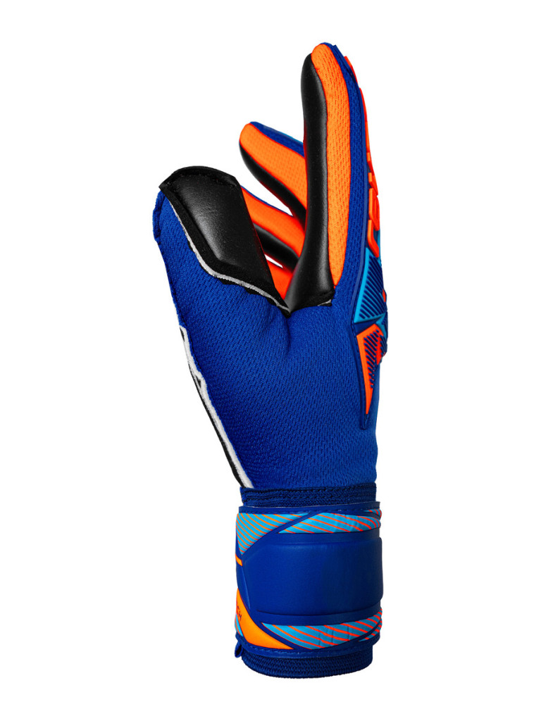 Reusch Attrakt Freegel Duo NC 2026 Goalkeeper Gloves - Blue-Orange