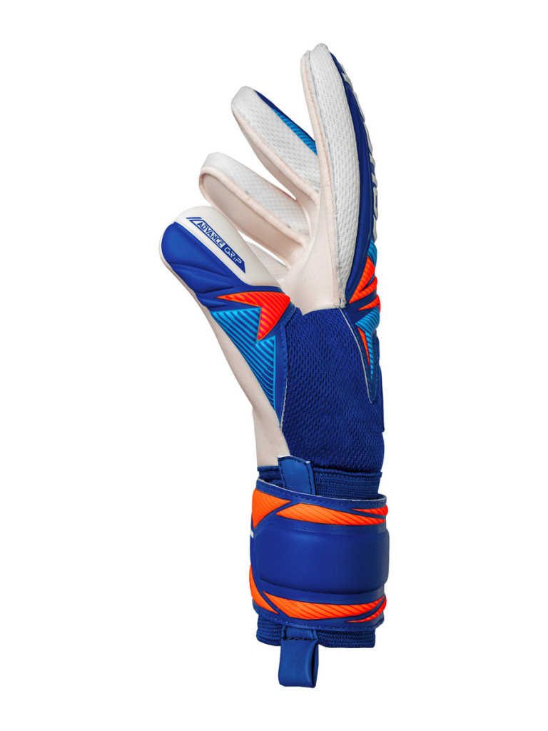 Вратарски ръкавици Reusch Attrakt Advance 2026 - Sharp Blue-White-Shocking Orange