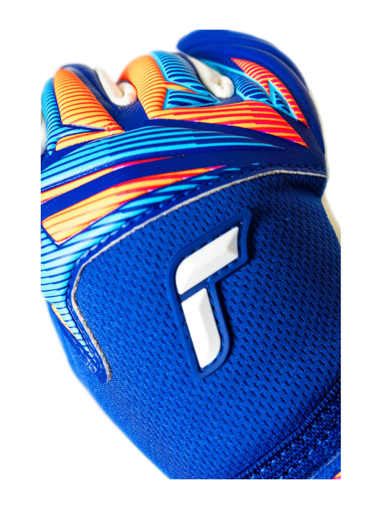 Детски вратарски ръкавици Reusch Attrakt Gold X NC Junior 2026 - Sharp Blue-White-Shocking Orange