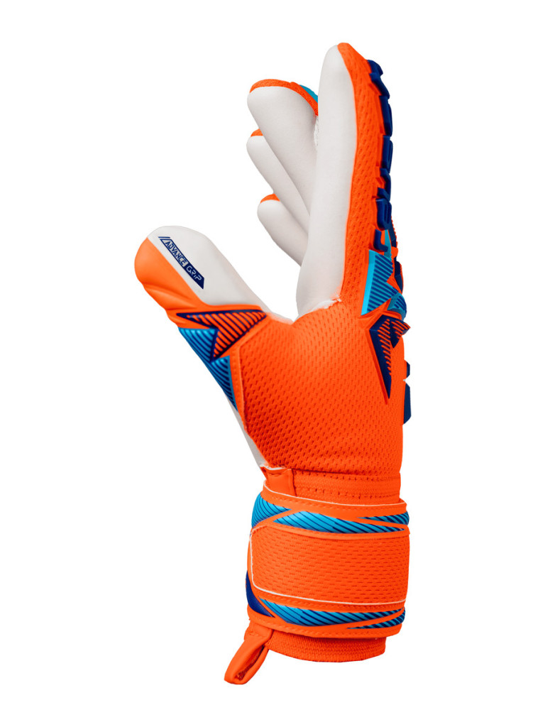 Детски вратарски ръкавици Reusch Attrakt Freegel Advance Junior 2026 - Orange-Blue