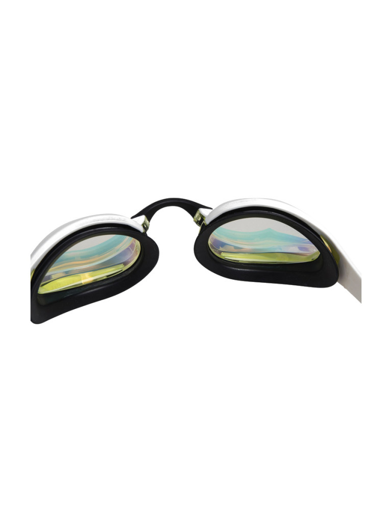 Състезателни очила за плуване Arena Cobra Ultra Swipe Mirror - Yellow Copper-White