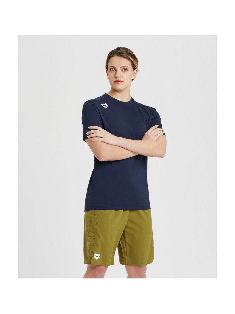 Спортна тениска унисекс Arena Team T-Shirt Solid - Navy