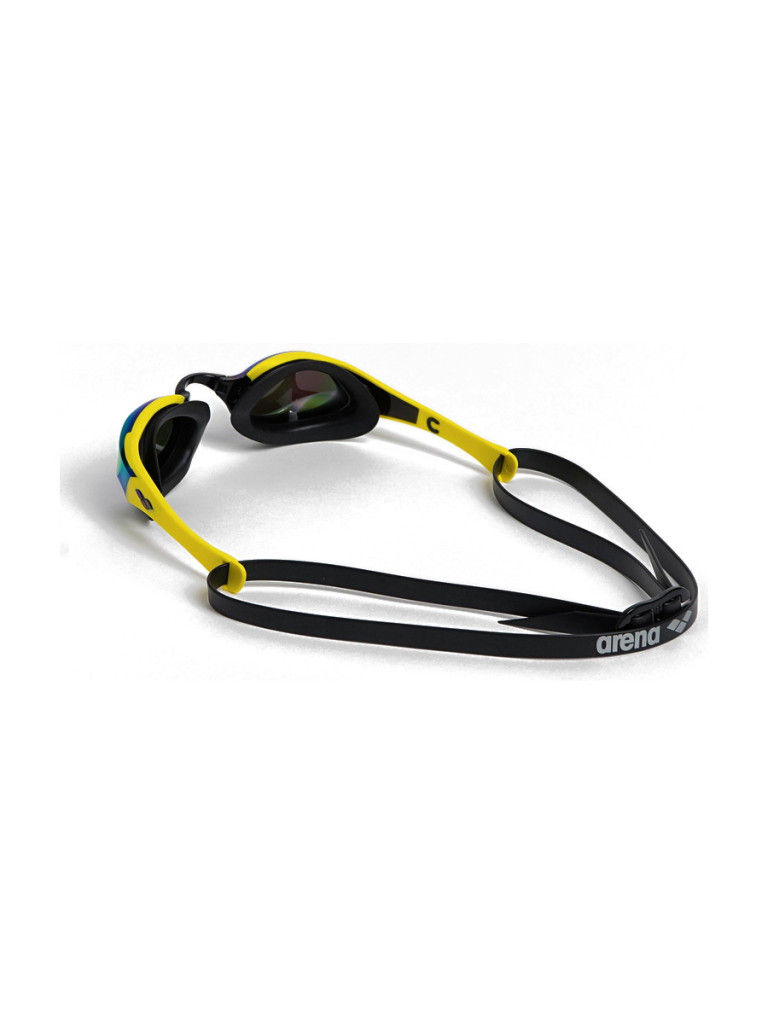 Състезателни очила за плуване Arena Cobra Edge Swipe Mirror - Emerald-Yellow-Black