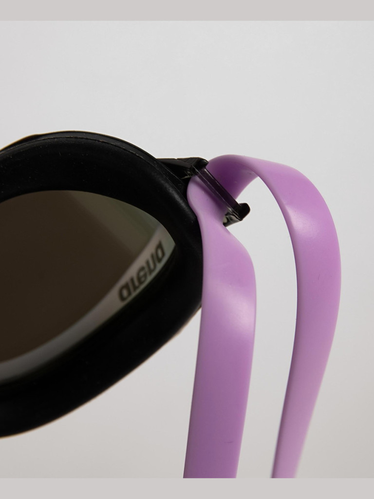 Състезателни очила за плуване Arena Python Mirror - Violet-Black-Violet