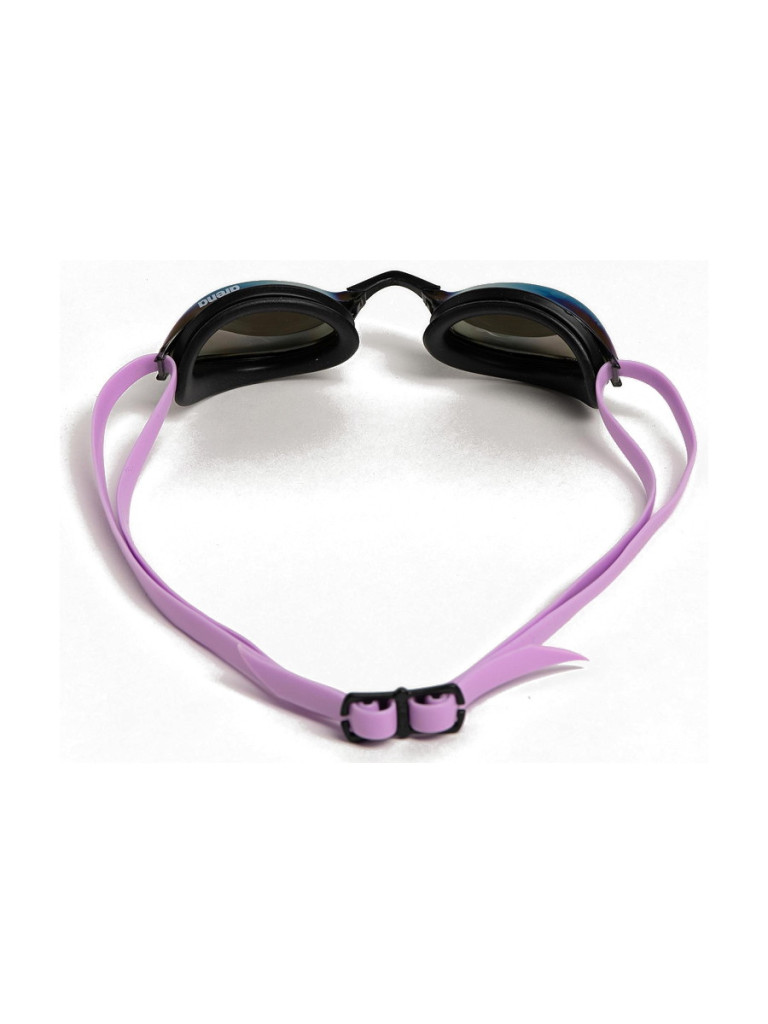 Състезателни очила за плуване Arena Python Mirror - Violet-Black-Violet