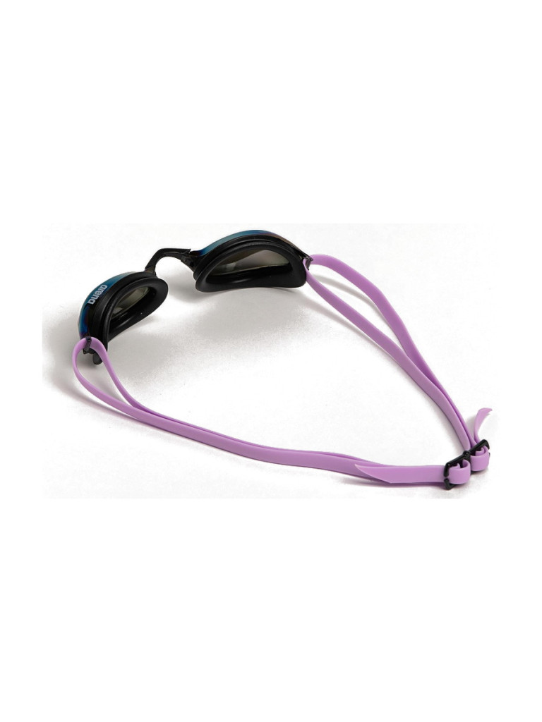 Състезателни очила за плуване Arena Python Mirror - Violet-Black-Violet