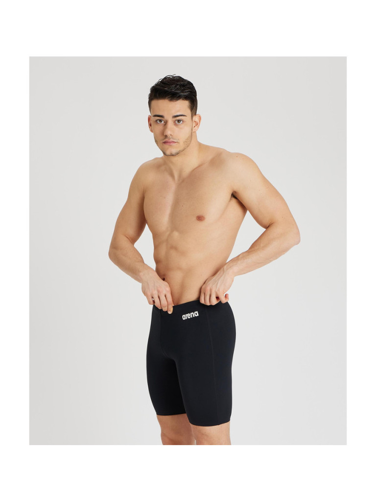 Мъжки бански Arena Team Swim Jammer Solid - Black-White