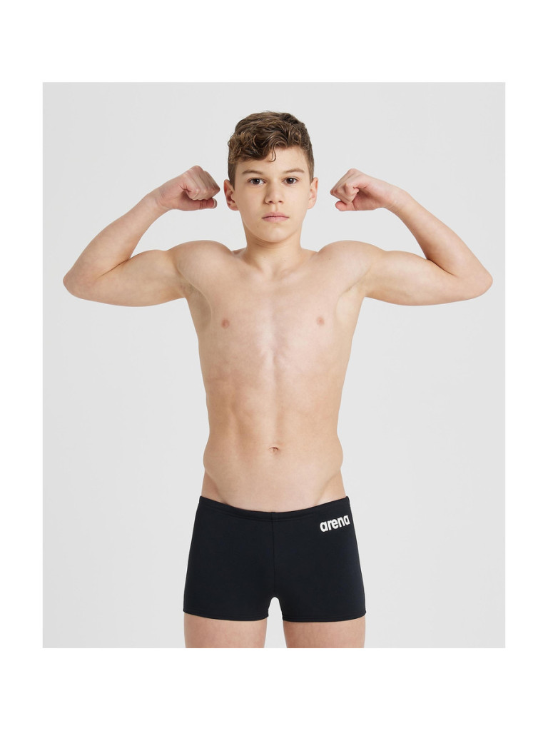 Детски бански Arena Team Swim Short Solid за момчета - Black-White