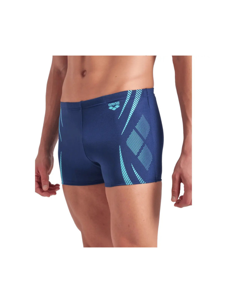 Мъжки бански Arena Poseidonia Swim Short - Denim-Transparent