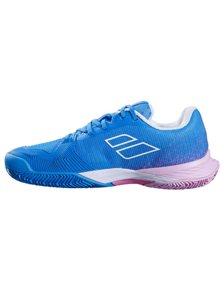 Детски тенис обувки Babolat JET MACH 3 CLAY JNR - French Blue