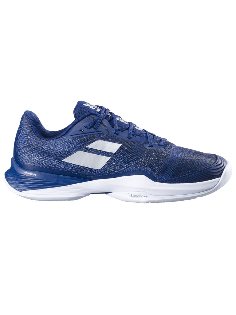 Babolat JET MACH 3 CLAY DARK BLUE / SILVER тенис обувки