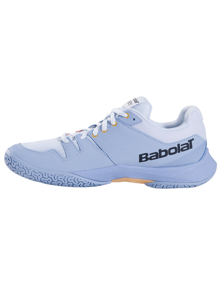 Дамски обувки за бадминтон Babolat SHADOW TEAM 2 WOMAN LIGHT BLUE