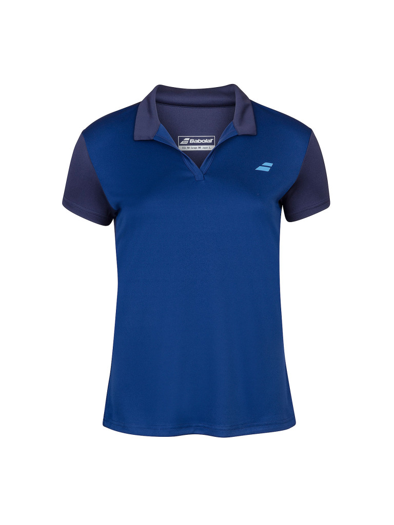 Babolat PLAY POLO GIRL ESTATE BLUE тениска за момичета