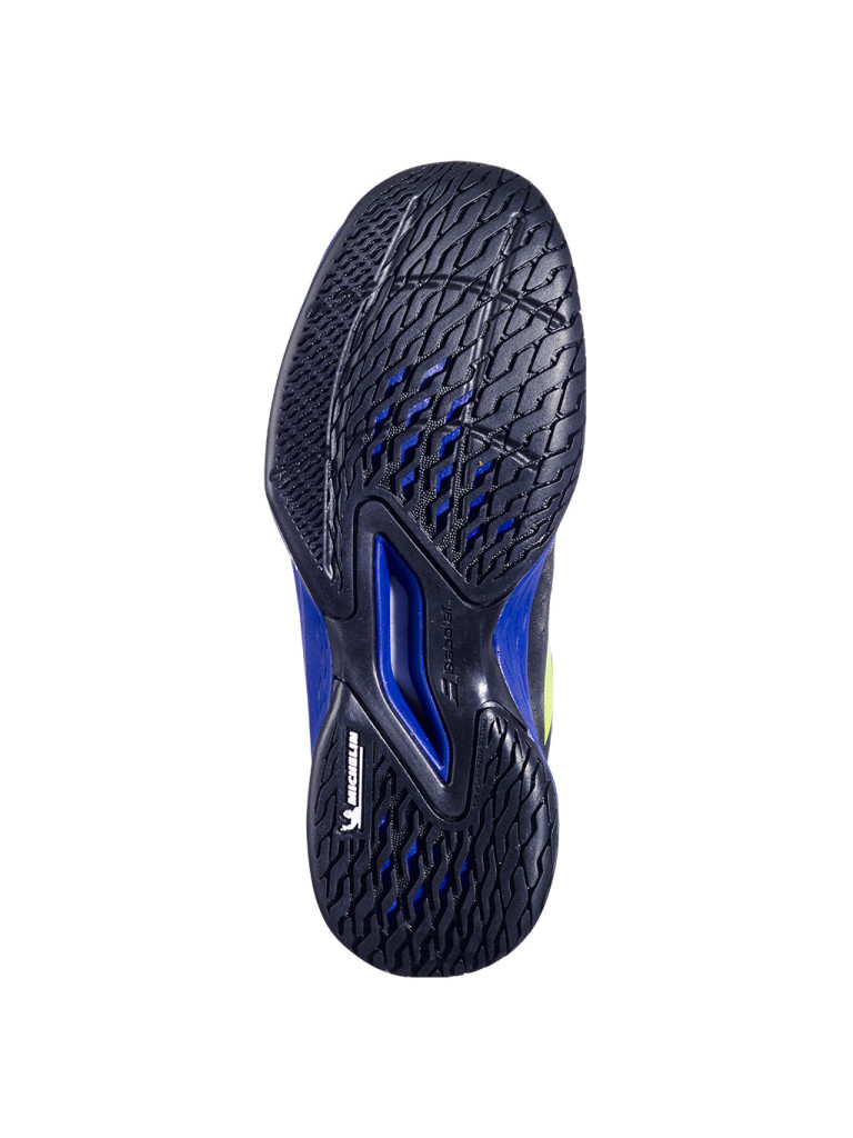 Детски тенис обувки за момчета Babolat Propulse Junior All Court - Black / Dark Blue