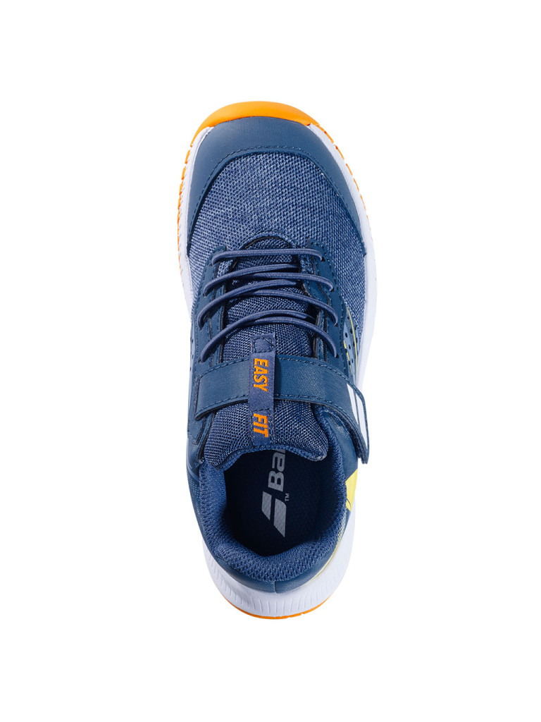 Babolat PULSION KID ALL COURT BOY BLUE/YELLOW детски тенис обувки