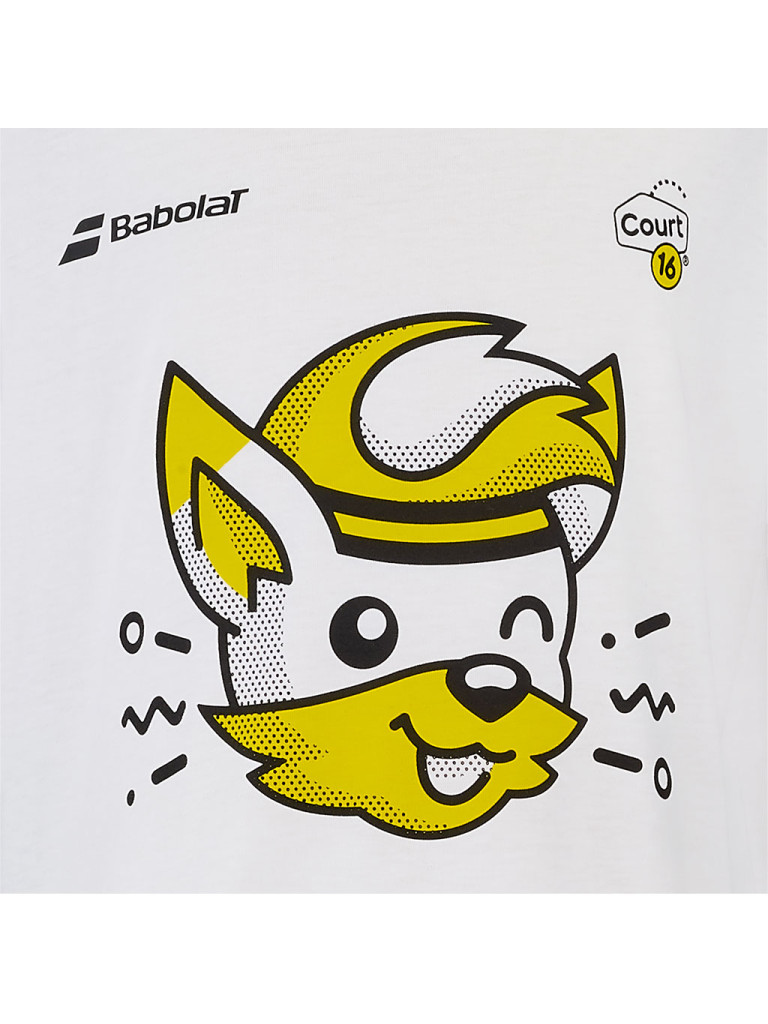 Babolat Exercise Cotton Tee C16 Junior - White