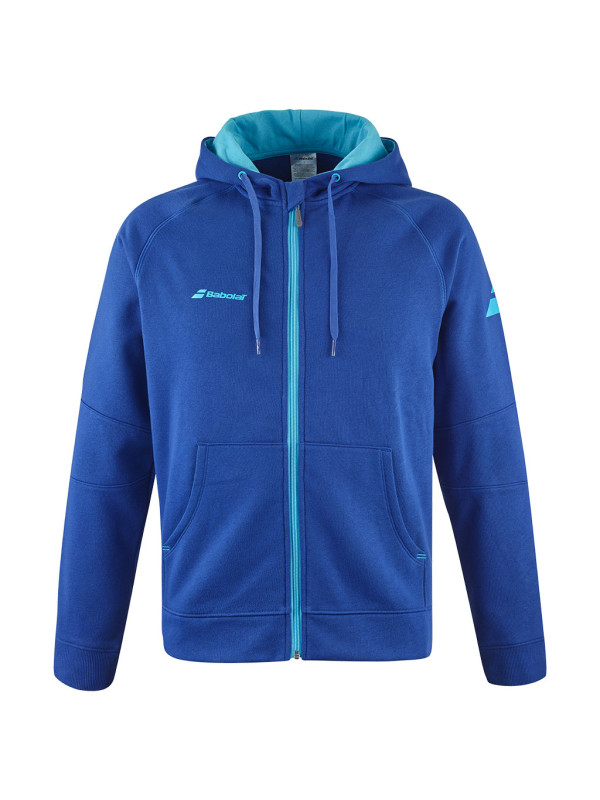 Мъжко яке с качулка Babolat Exercise Sodalite Blue 2024