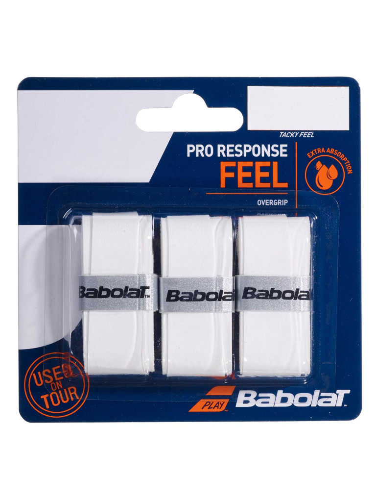 Овъргрип Babolat Pro Response X3, бял