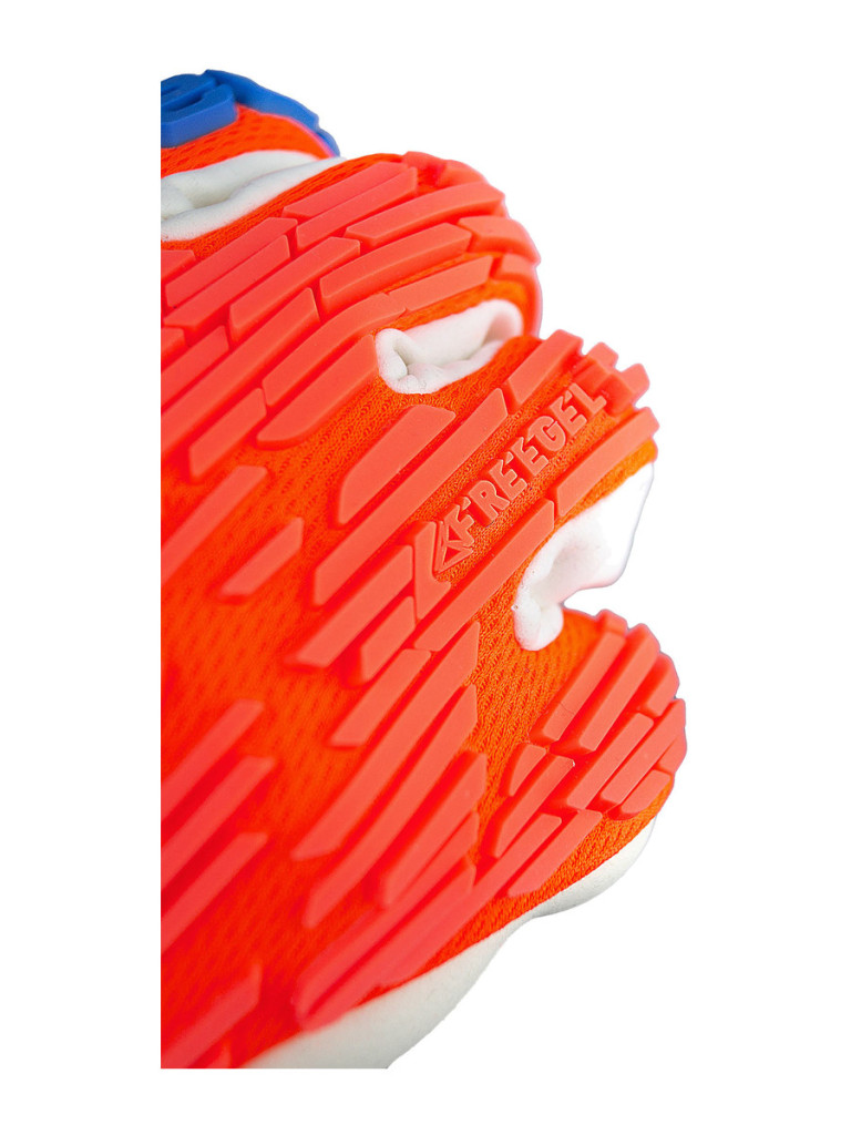 Reusch Attrakt Gold X Freegel 2024 Goalkeeper Gloves - Orange-Blue
