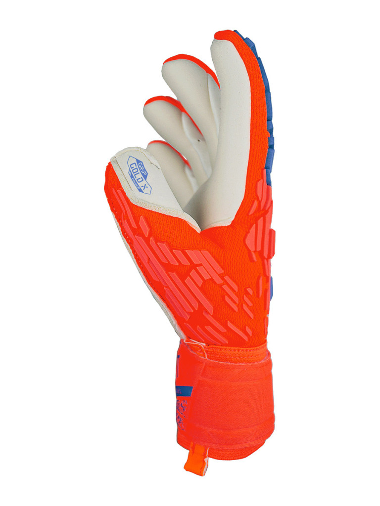 Reusch Attrakt Gold X Freegel 2024 Goalkeeper Gloves - Orange-Blue