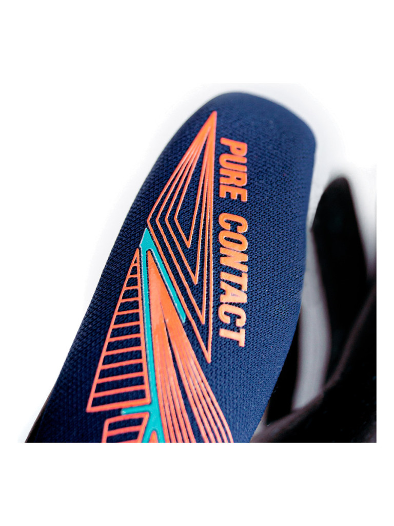 Вратарски ръкавици Reusch Pure Contact Silver 2024 - Premium Blue-Electric Orange-Black