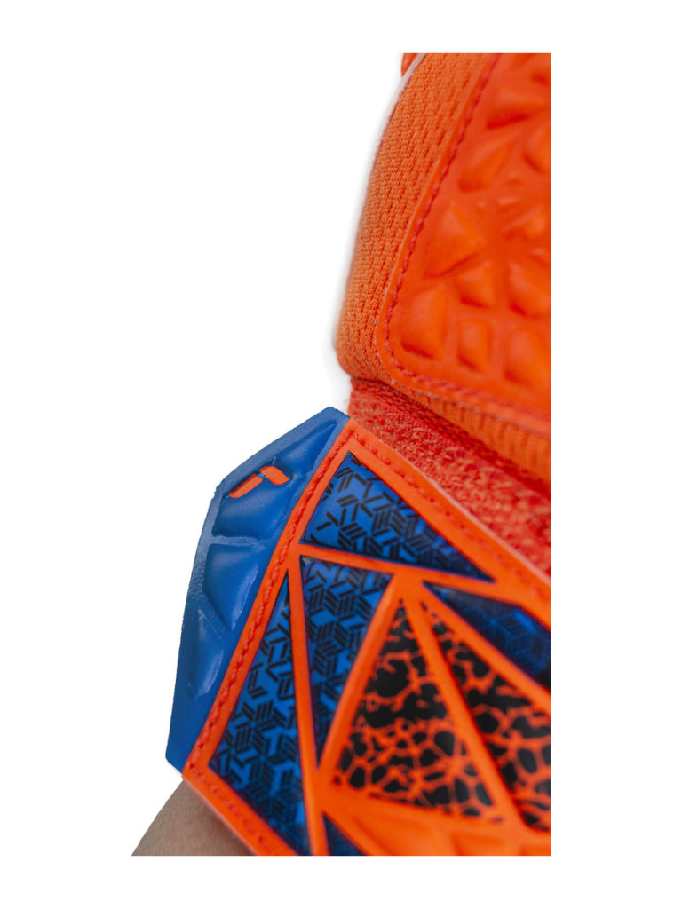 Детски вратарски ръкавици Reusch Attrakt Starter Solid Finger Support Junior 2024 - Orange-Blue