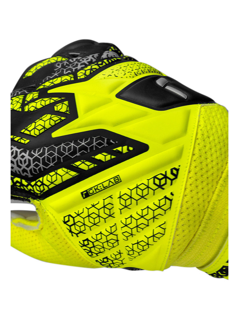 Вратарски ръкавици Reusch Attrakt Solid 2025 - Yellow-Black-Silver