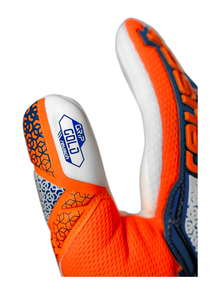 Вратарски ръкавици Reusch Attrakt Freegel Gold NC 2025 - Orange-Blue-White