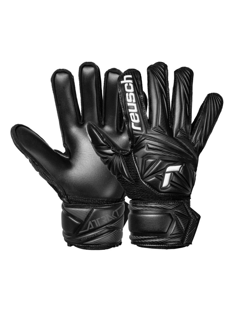 Детски вратарски ръкавици Reusch Attrakt Infinity Junior 2026 - Black