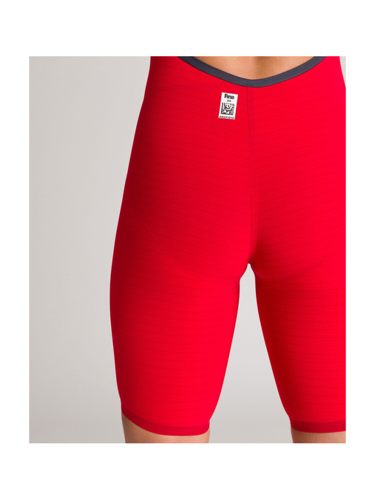 Women's Arena Powerskin Carbon-Air² Open Back racing suit - Red-White