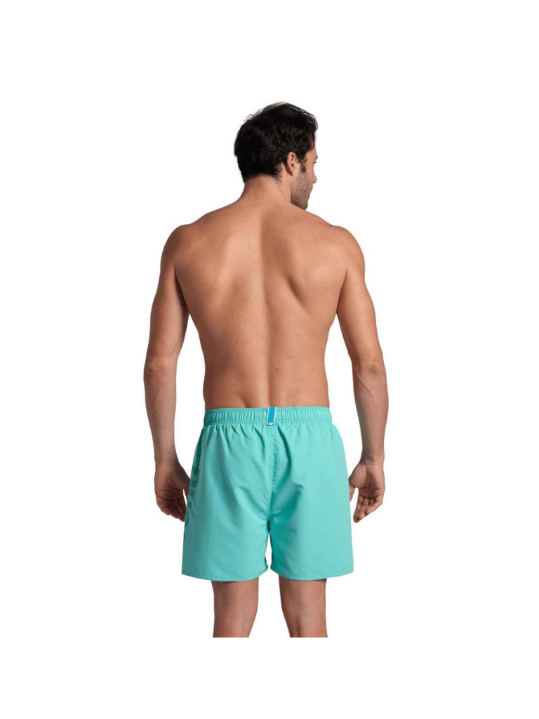Мъжки плажни шорти Arena Fundamentals Arena Logo Boxer R - Water-Navy