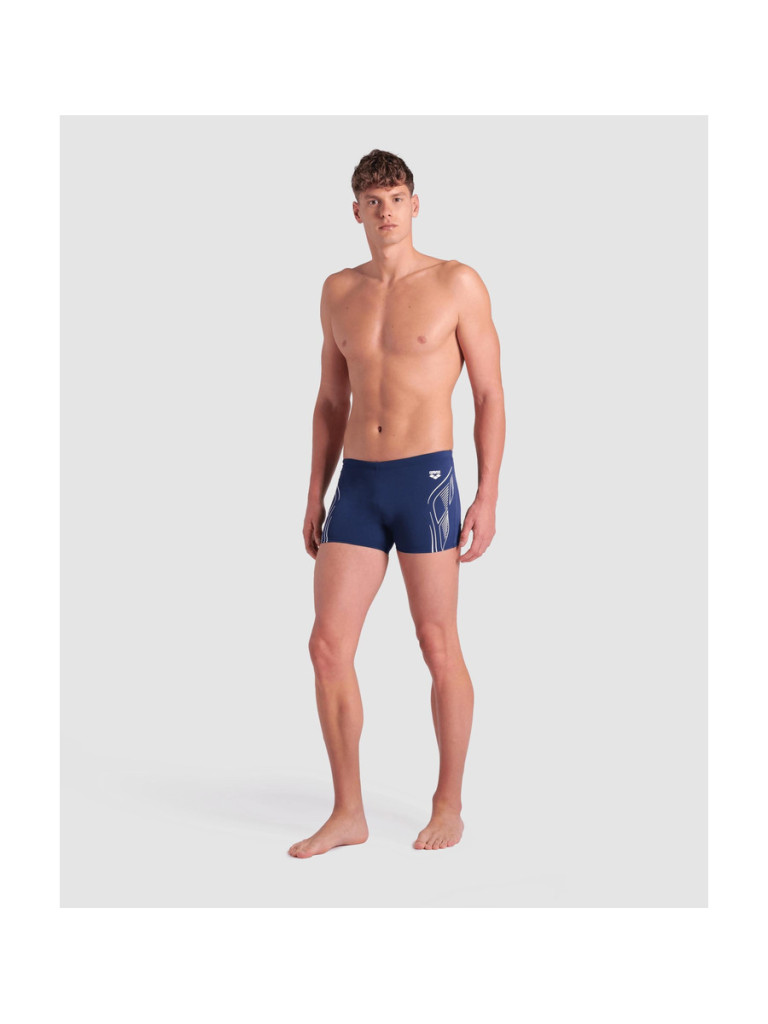Мъжки бански Arena Reflecting Swim Short - Navy-White