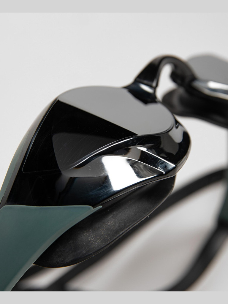 Състезателни очила за плуване Arena Cobra Edge Swipe Mirror - Silver-Sage-Black