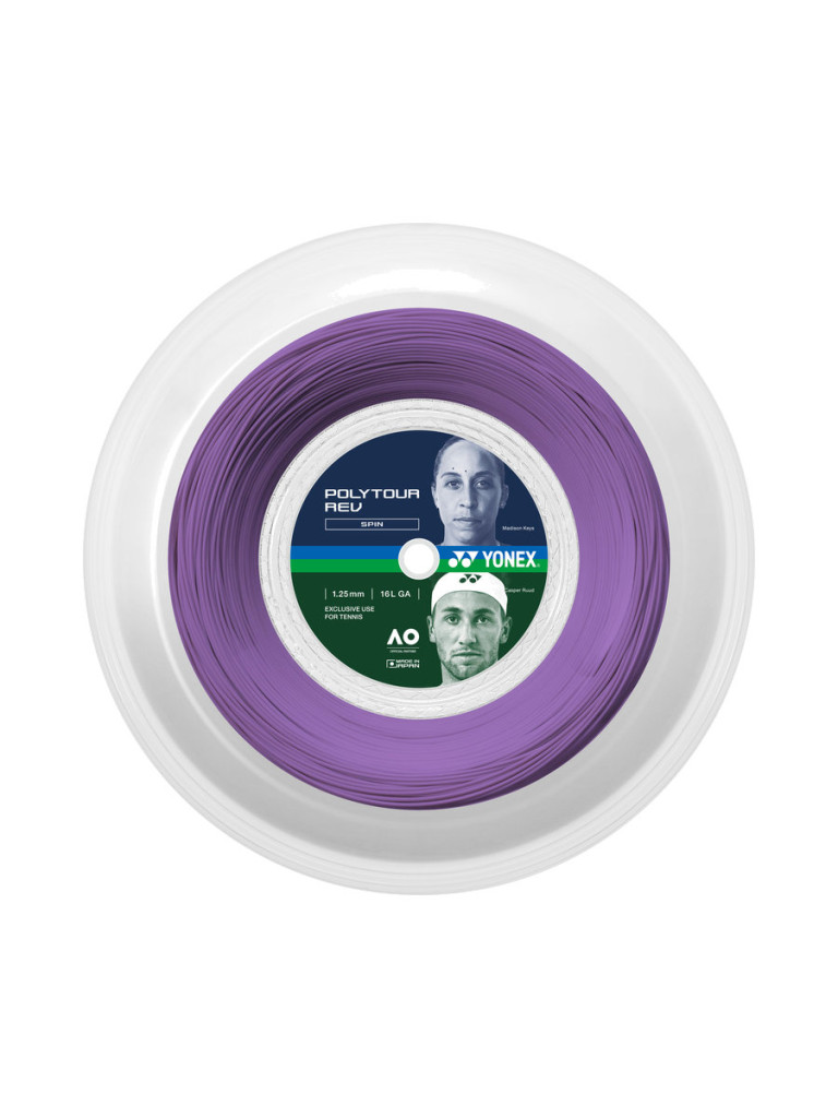 Ролка кордаж Yonex POLYTOUR REV 200 м - Purple