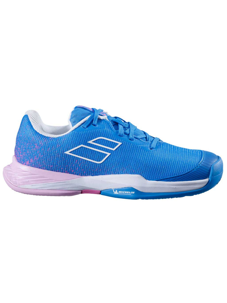 Детски тенис обувки Babolat JET MACH 3 CLAY JNR - French Blue