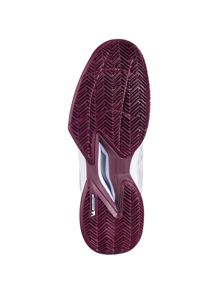 Babolat JET TERE 2 CLAY White / Port Royale - мъжки тенис обувки