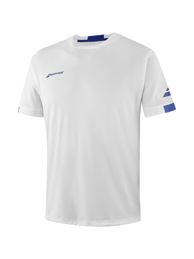 Babolat PLAY CREW NECK TEE BOY WHITE 2024 - детска тениска