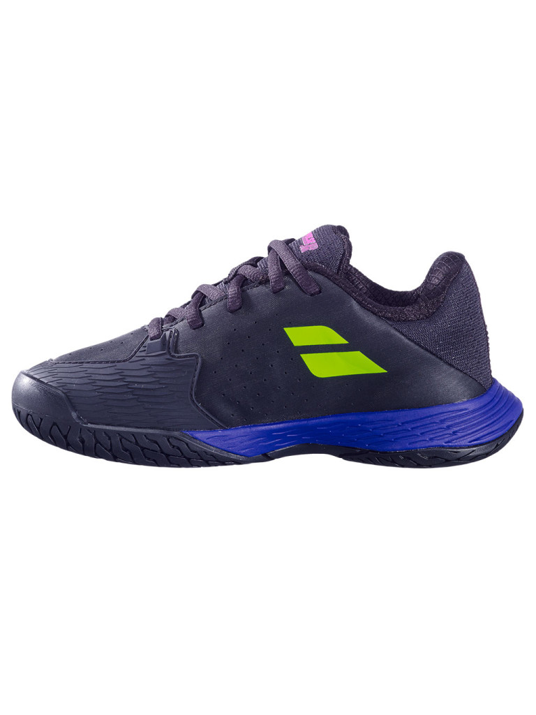 Детски тенис обувки за момчета Babolat Propulse Junior All Court - Black / Dark Blue