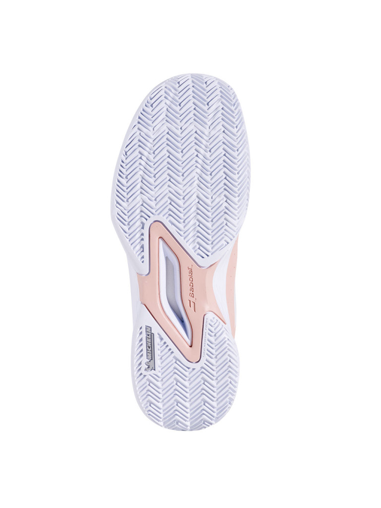 Тенис обувки Babolat Propulse Jnr 3 Clay Girl Evening Sand