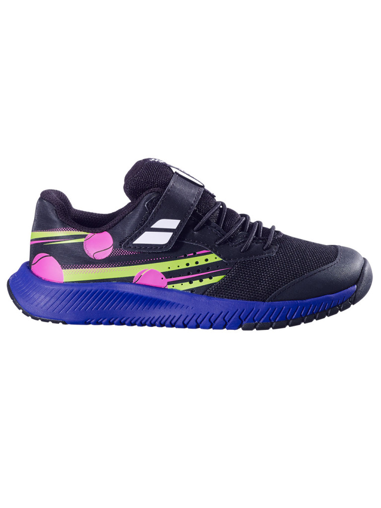 Babolat PULSION KID AC BOY BLACK / DARK BLUE детски тенис обувки
