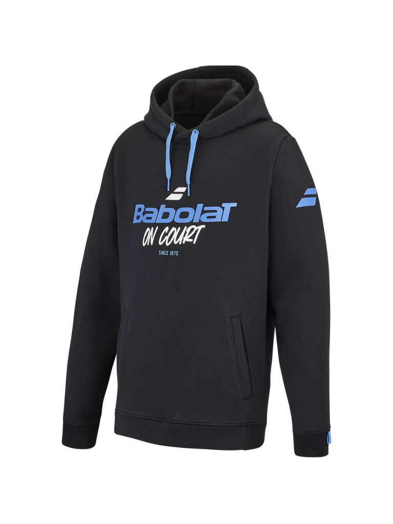 Babolat EXERCISE HOOD SWEET JR BLACK детски суетшърт