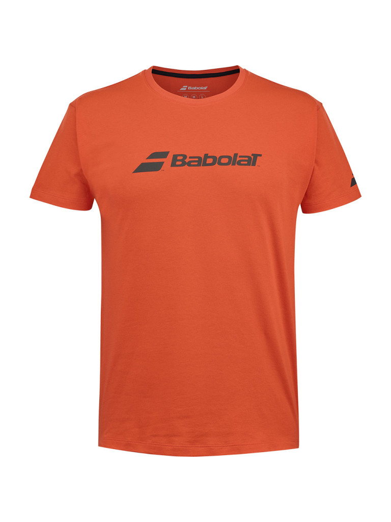 Мъжка тениска Babolat Exercise Fiesta Red 2024