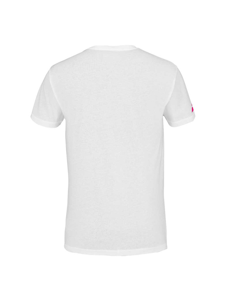 Babolat EXERCISE MESSAGE TEE MEN WHITE мъжка тениска