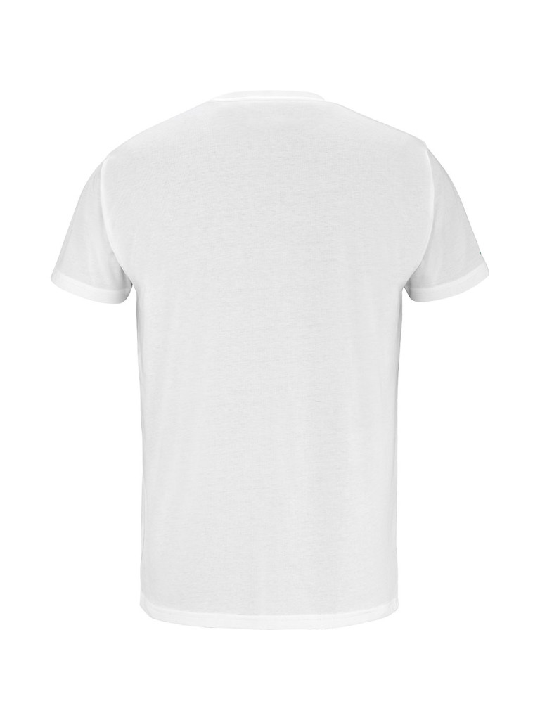 Babolat EXERCISE BIG FLAG TEE WHITE мъжка тениска